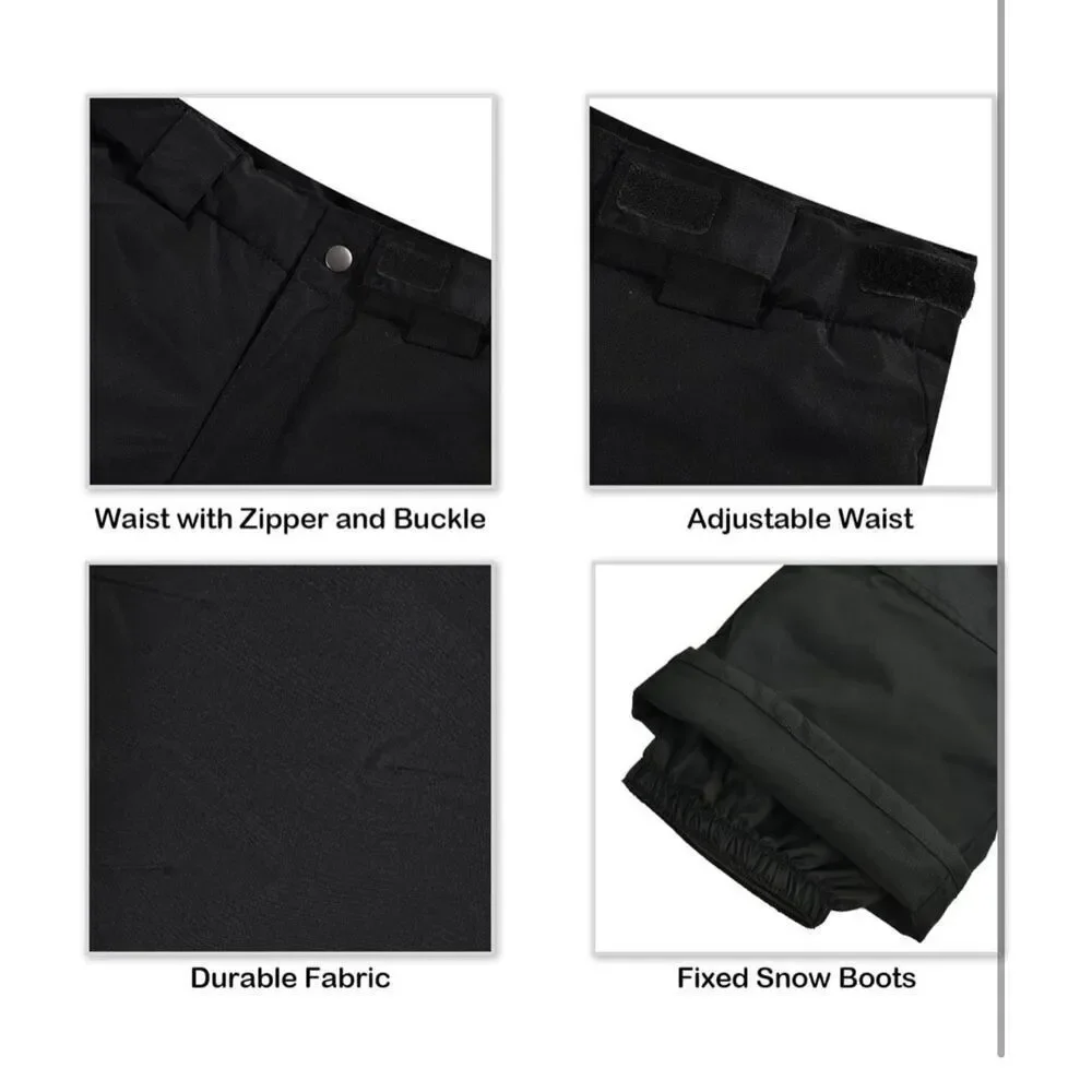 NEW SMONTY Kids Ski Pants Winter Waterproof Windproof 14/16